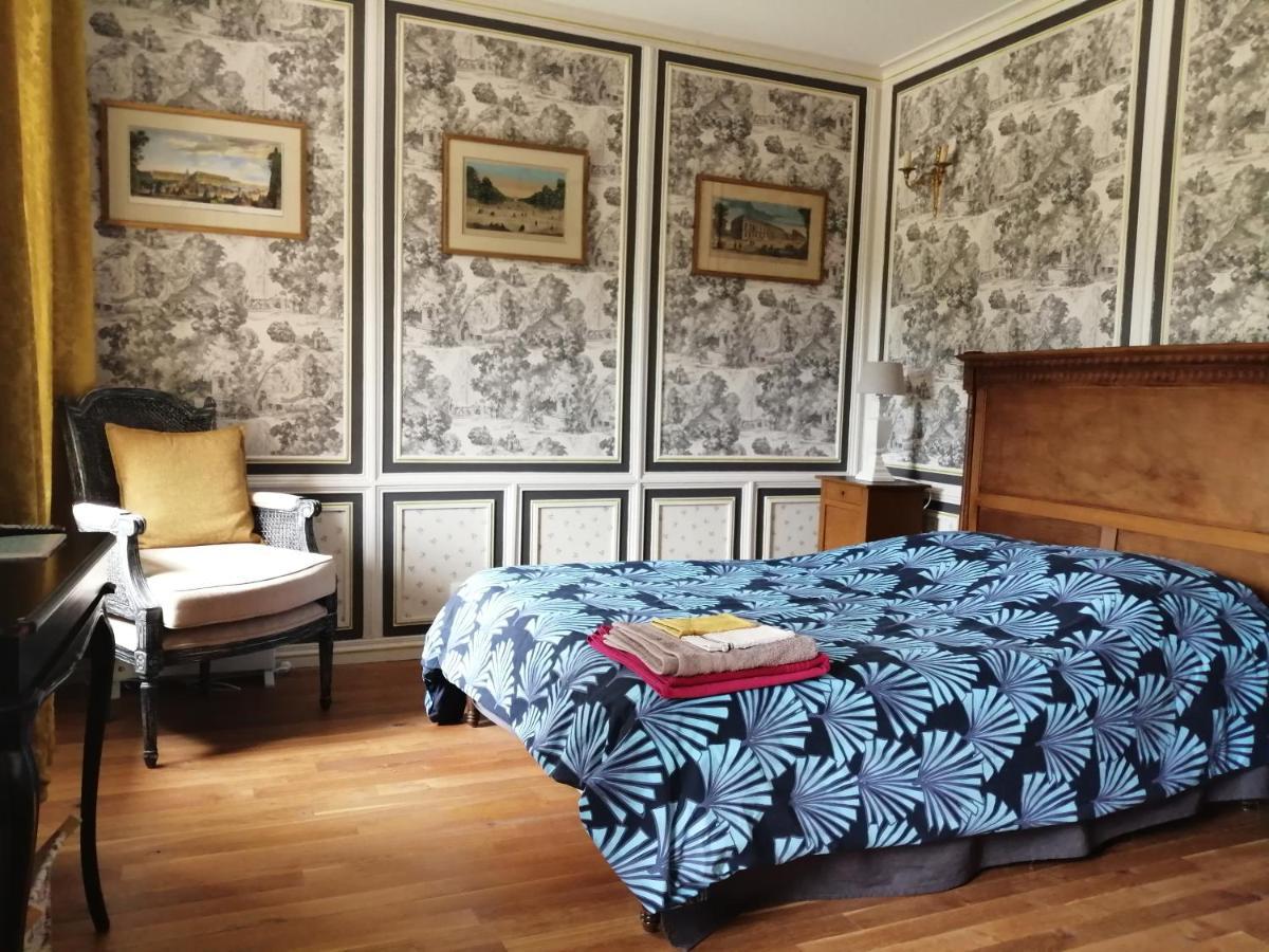 Chambre Le Notre Le Domaine Des Jardins De Bracquetuit Exteriör bild
